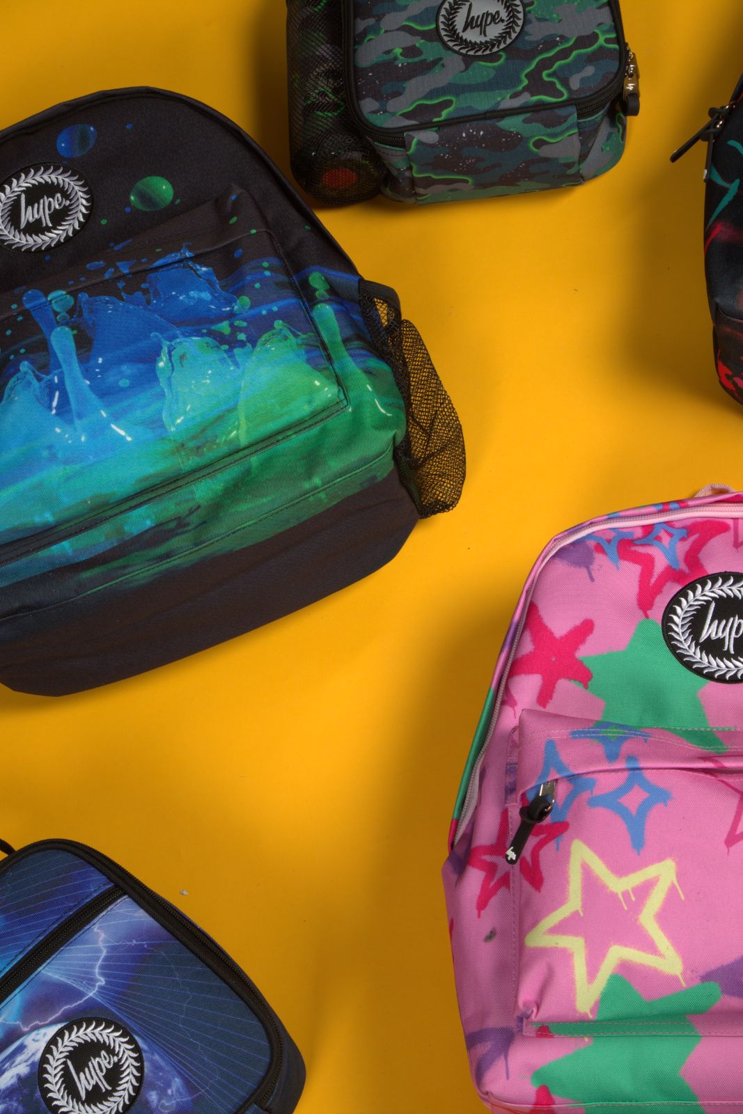 different backpack styles for kids displayed for comparison