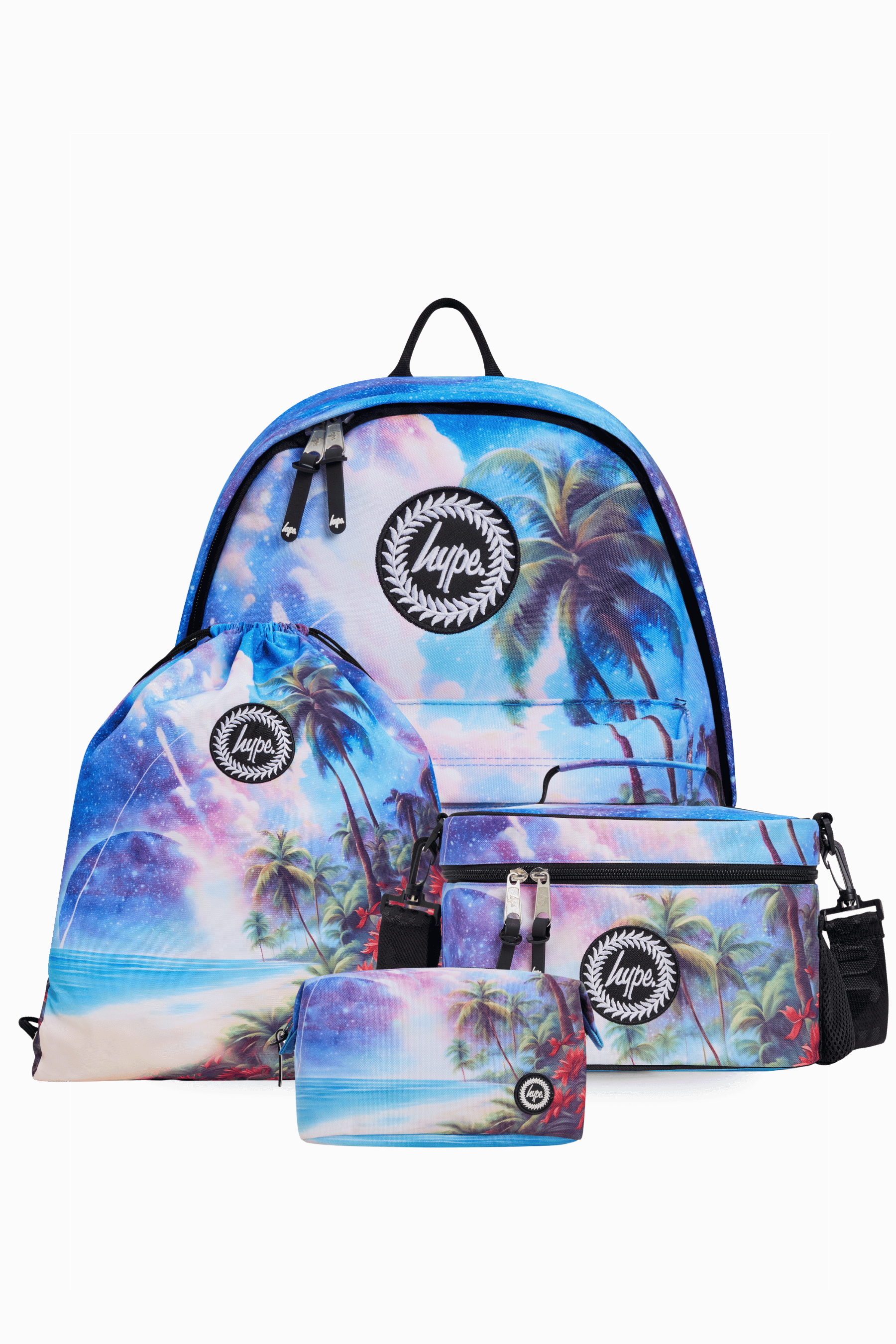 Backpack Iconic Set of 4 Tropic Space