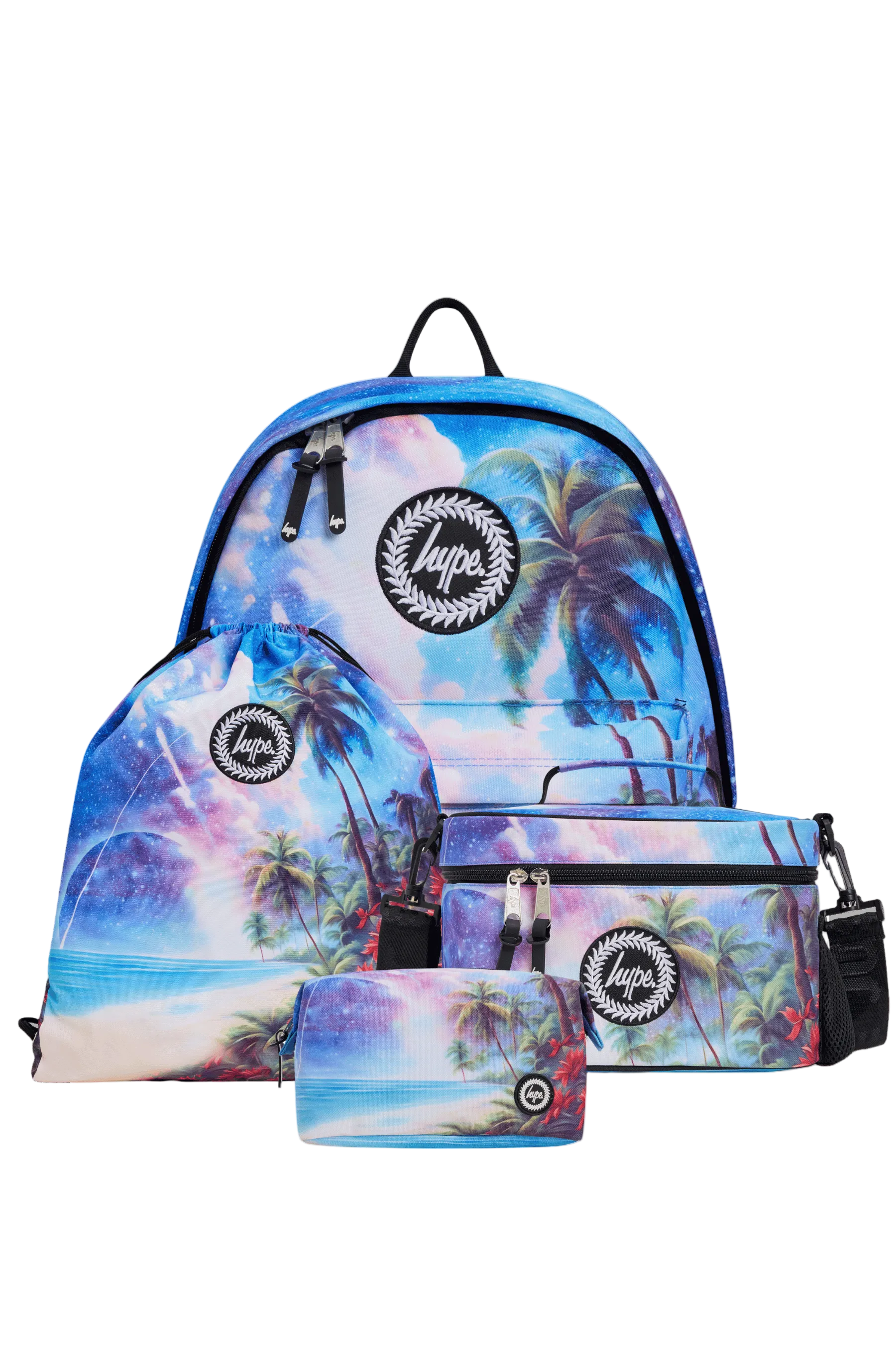 Hype Tropic Space school bag set — bold design for school in UAE