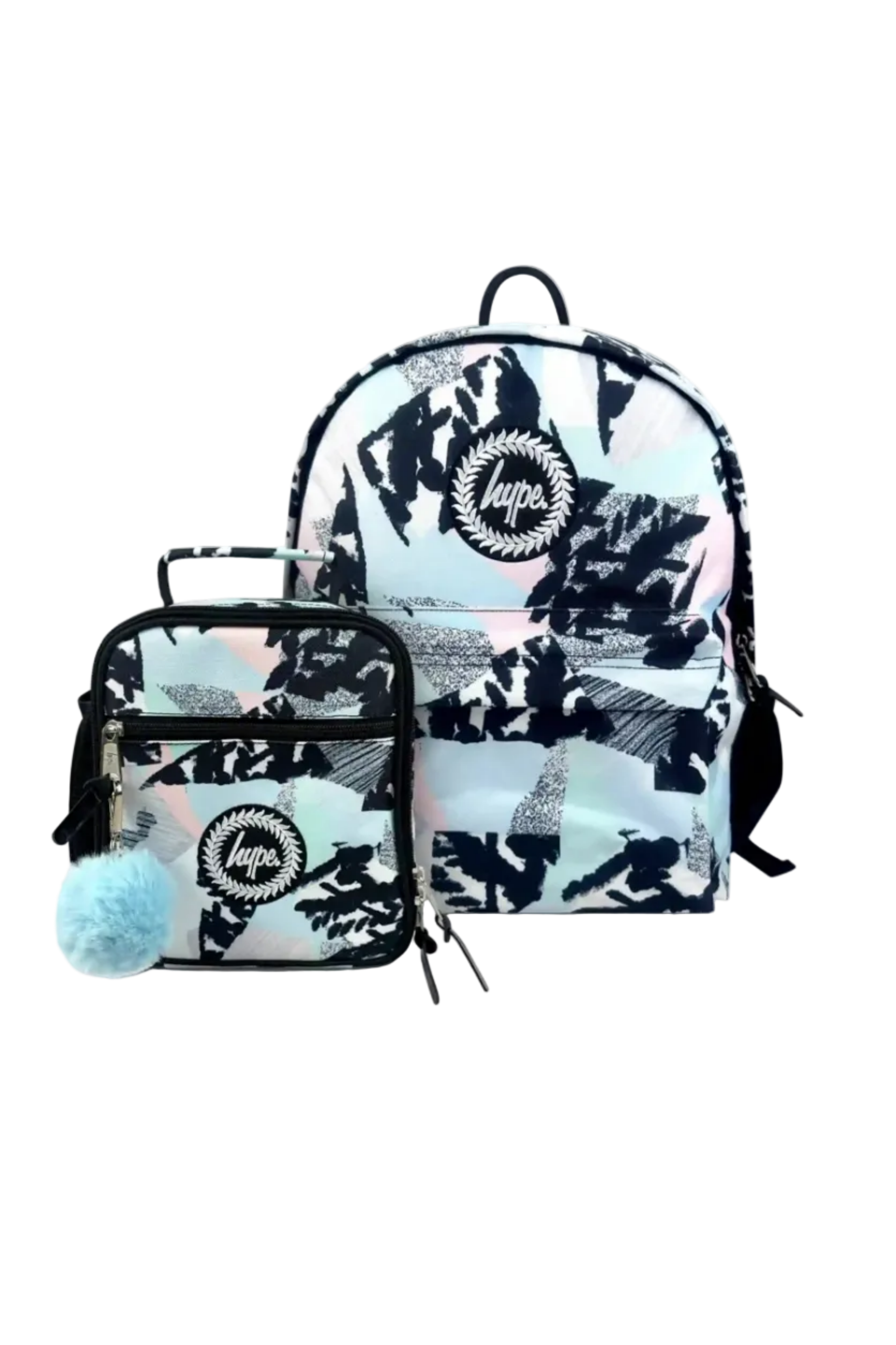 Hype Pastel Abstract school bag set — bold design for school in UAE