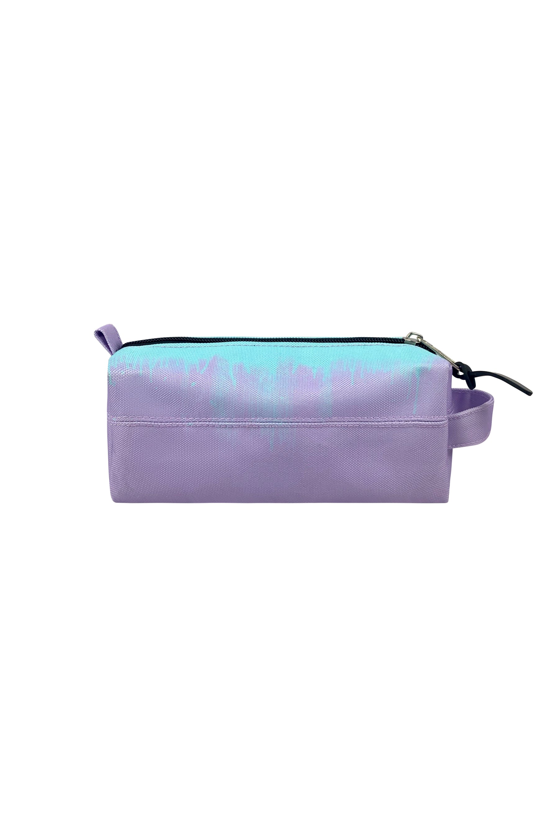 Lilac & Teal Drips Pencil Case
