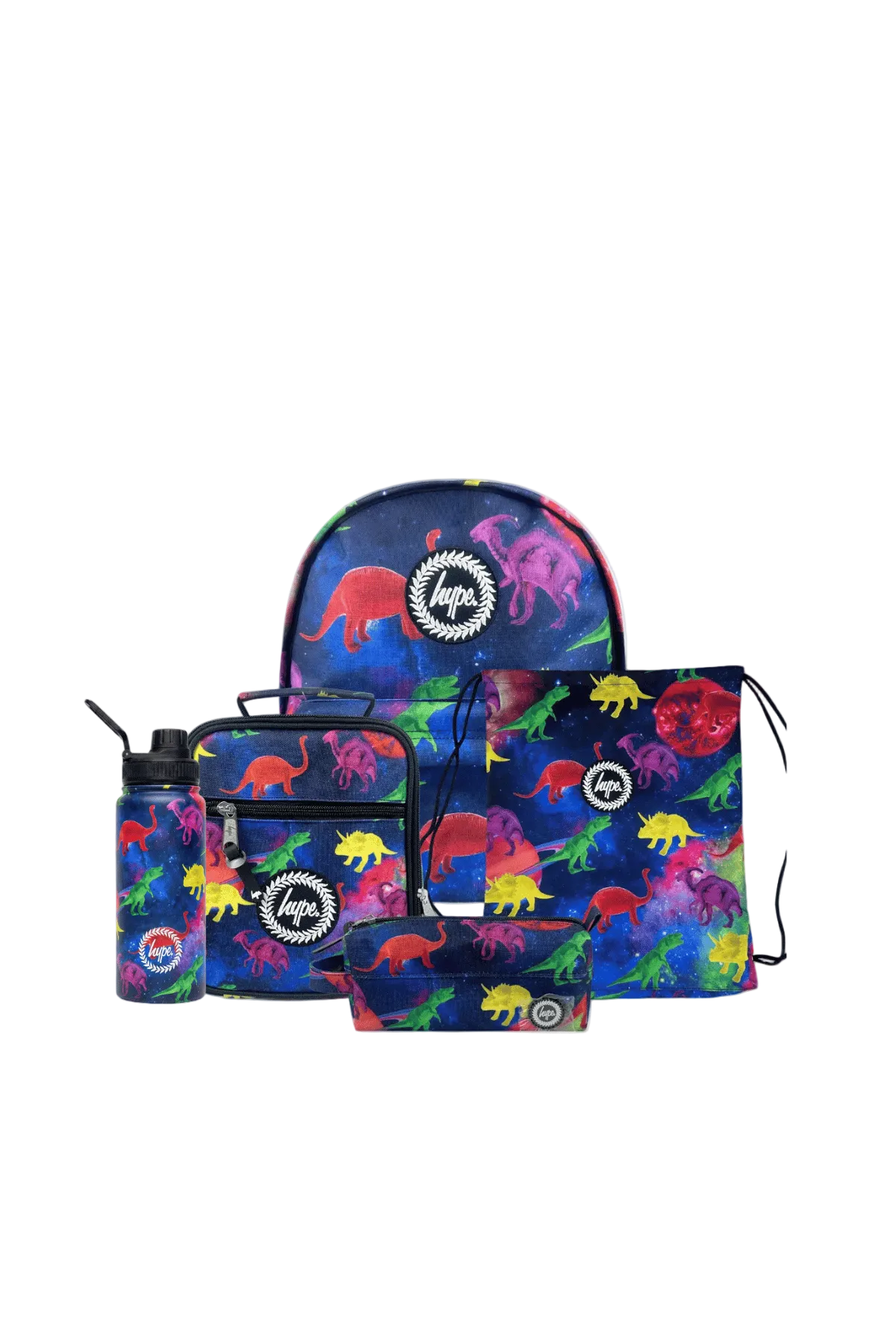 Backpack Iconic Set of 5 Space Dinosaurs