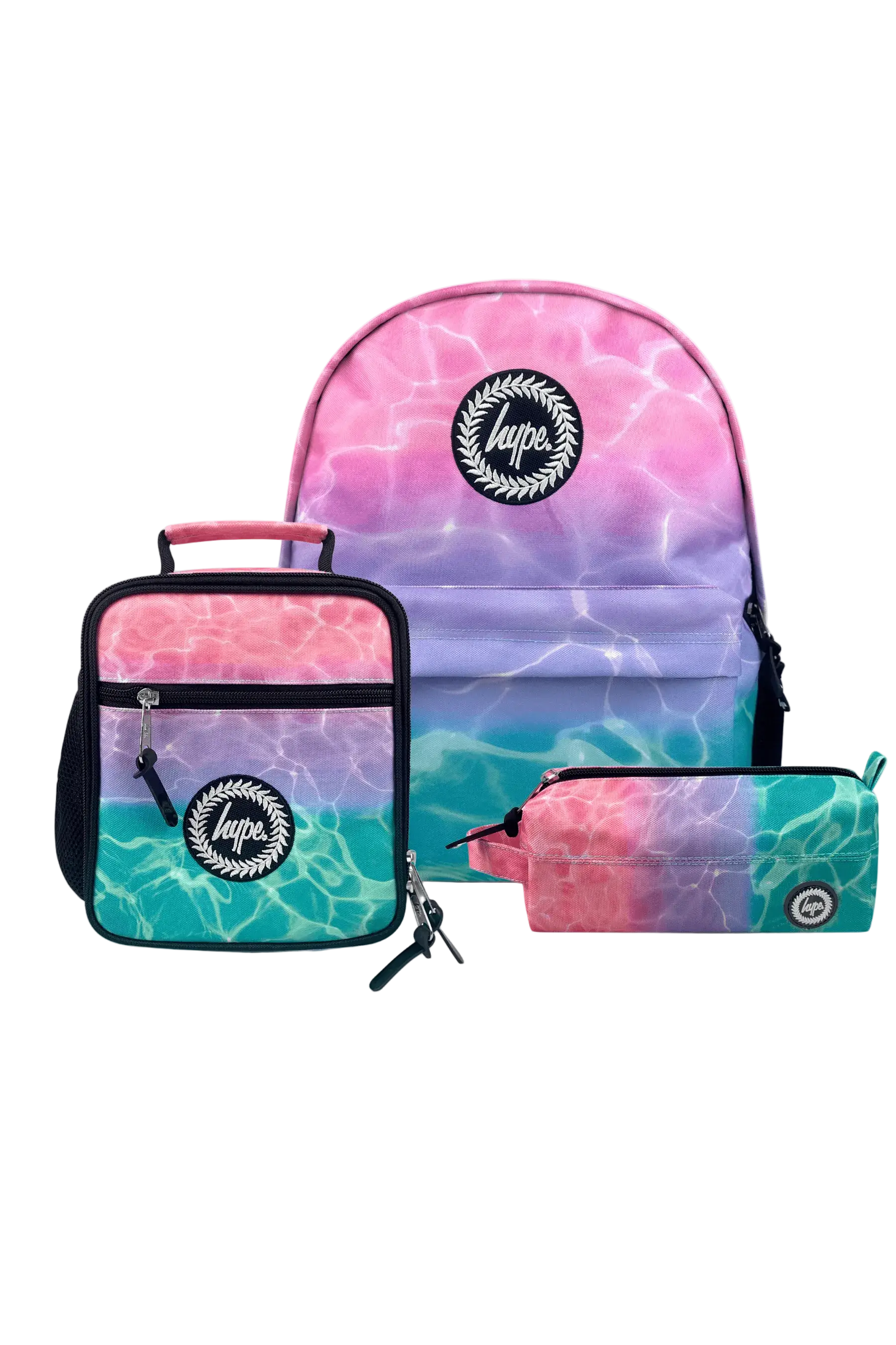 Backpack Iconic Set of 3 Pastel Pool