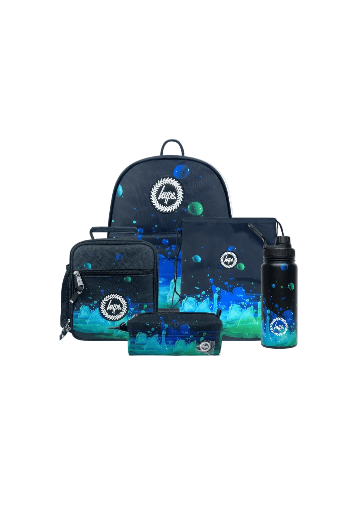 Backpack Iconic Set of 5 3D Droplets