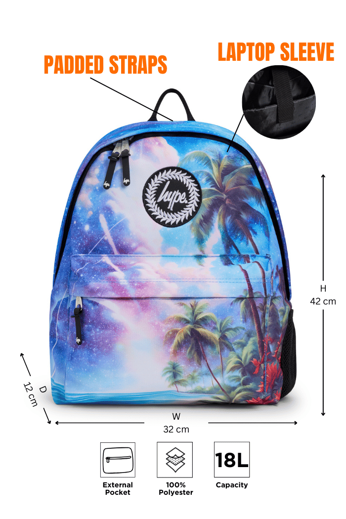 Backpack Iconic Tropic Space