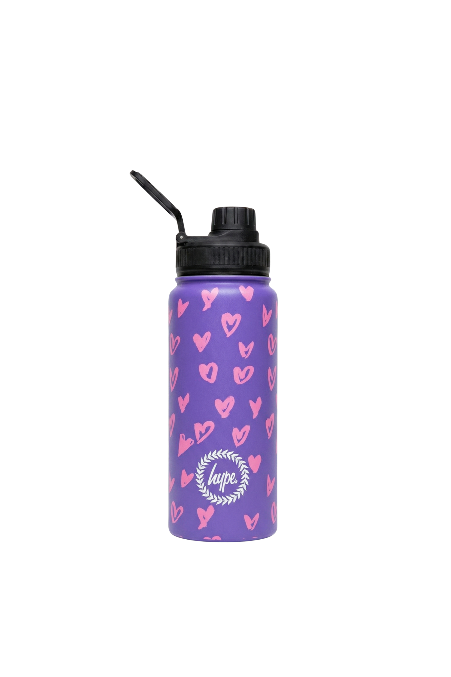 Backpack Iconic Set of 4 Purple / Pink Scribble Heart