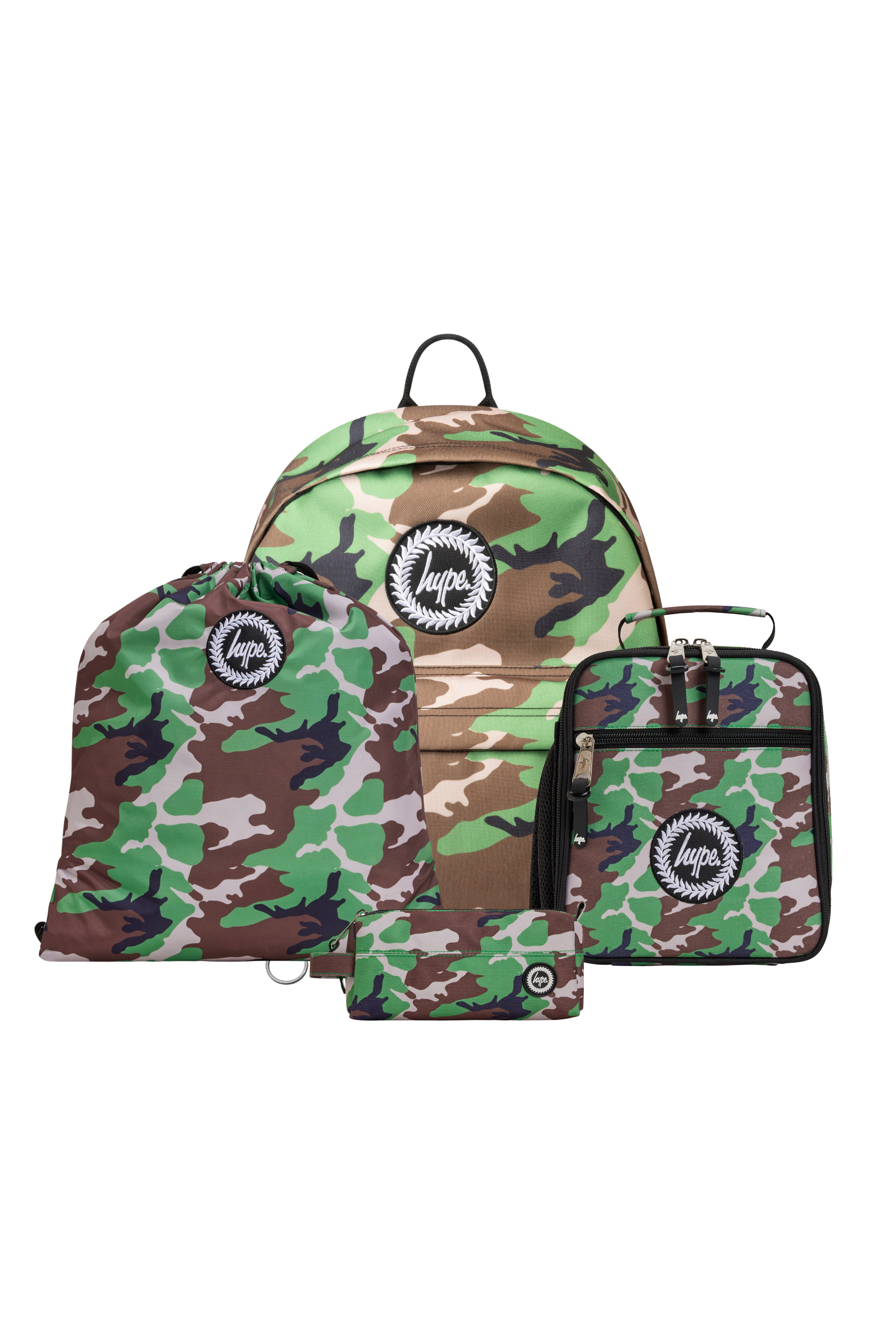 Backpack Iconic Set of 4 Camo Crest