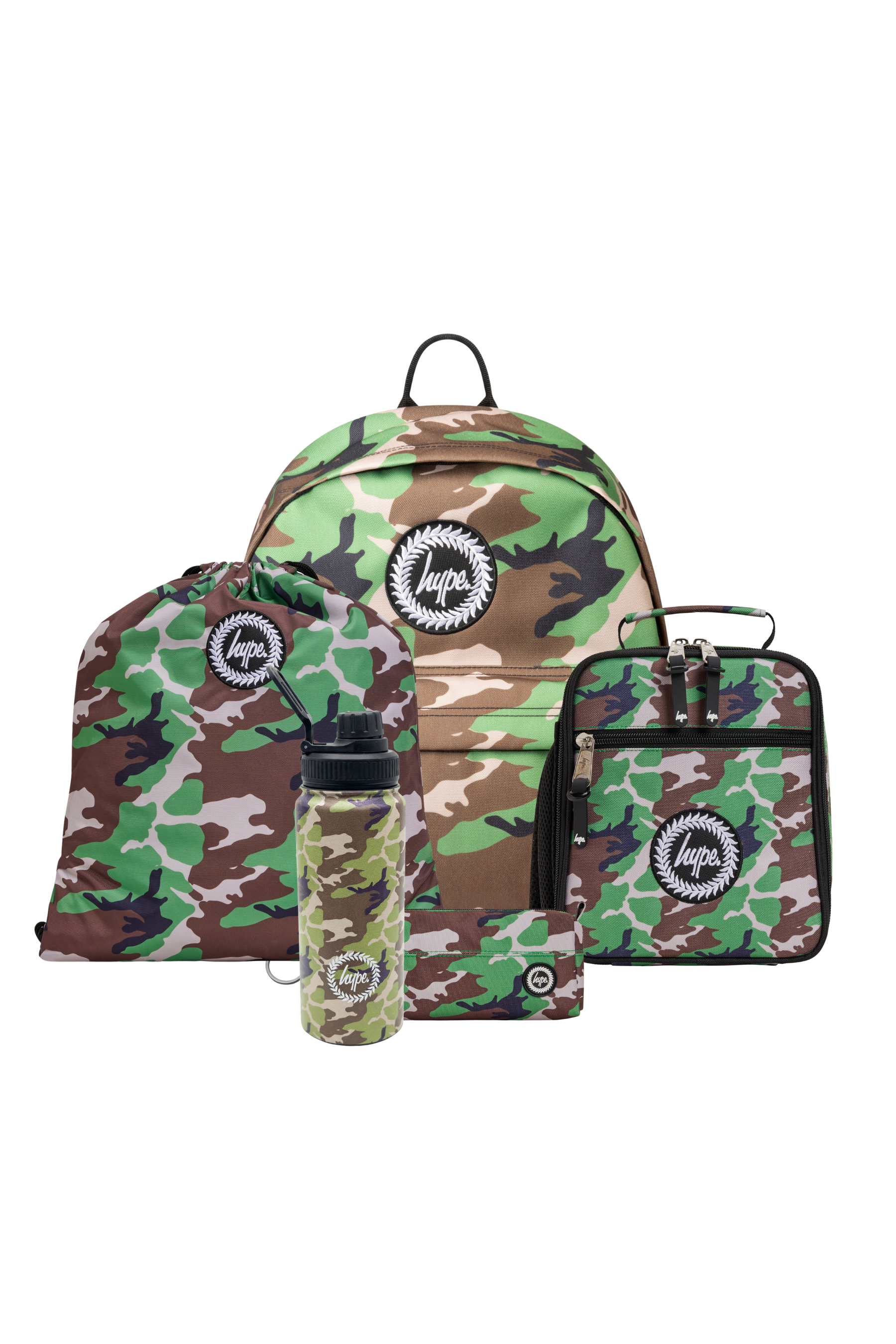 Backpack Iconic Set of 5 Camo Crest