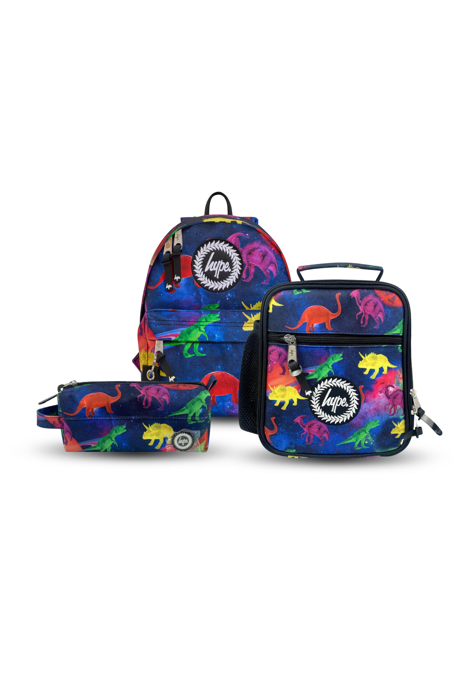 SPACE DINOSAURS MINI BACKPACK SET OF 3