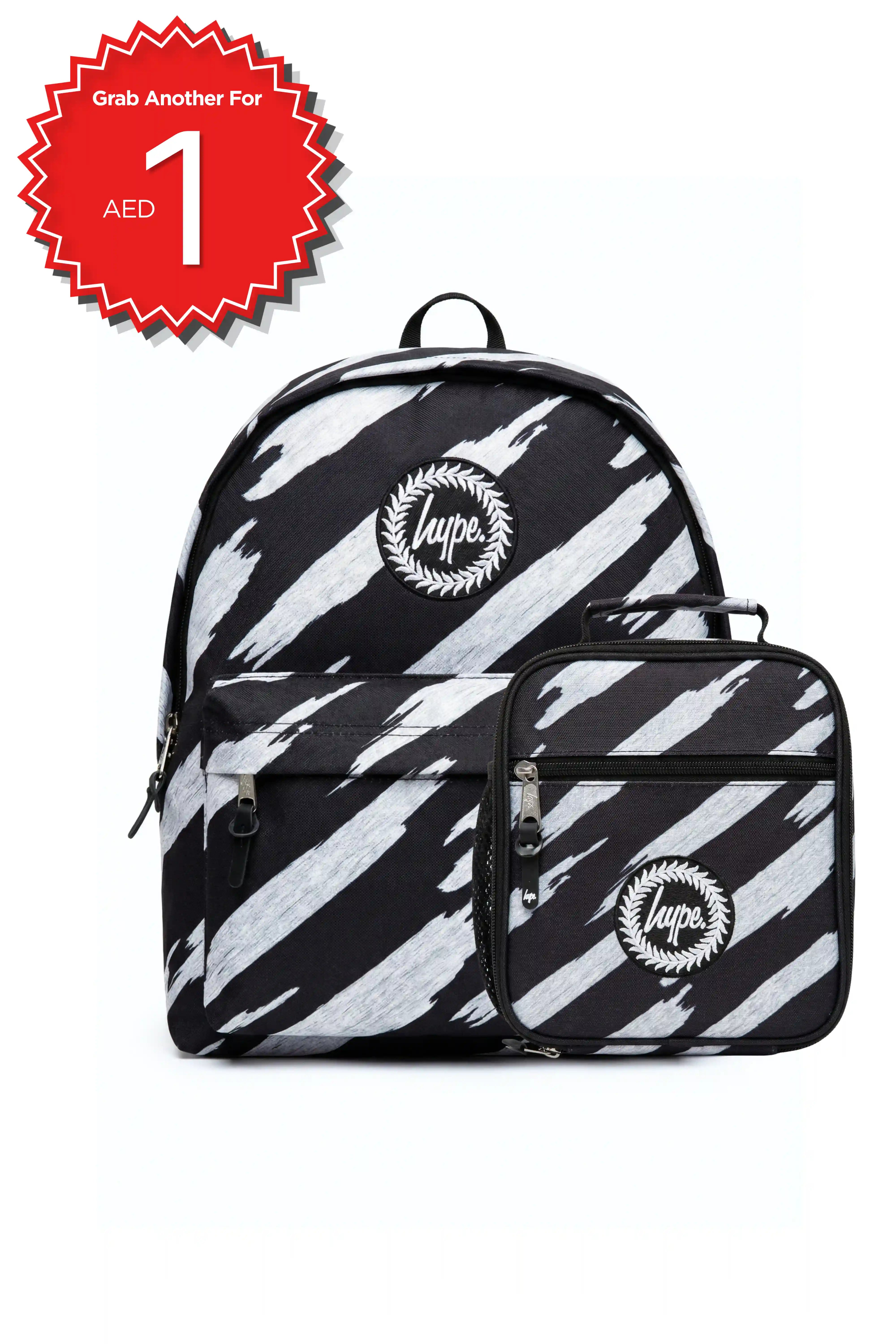 Backpack Iconic Set Of 2 Black Angles