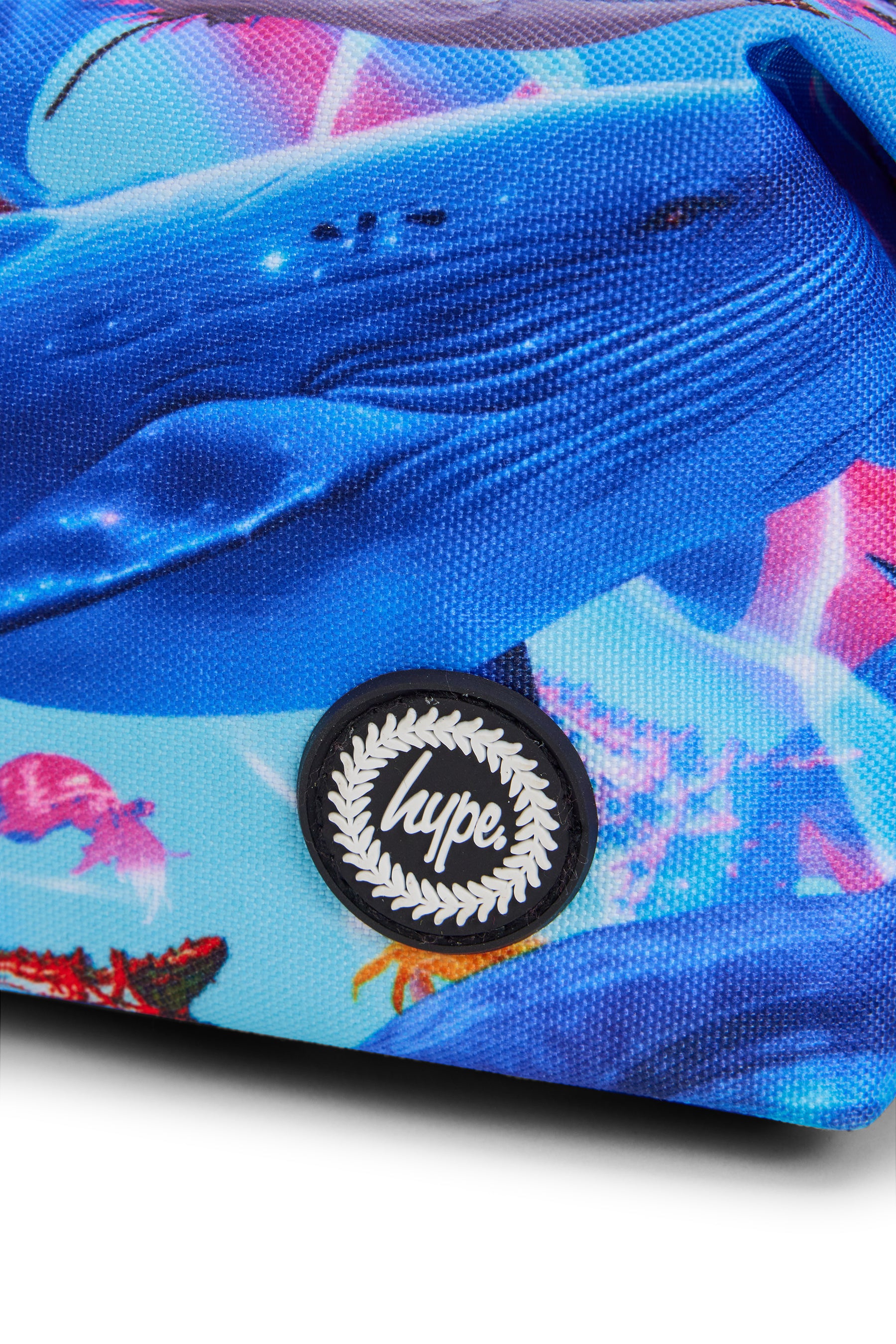Hype Sea Life pencil case — bold colour and print from every angle