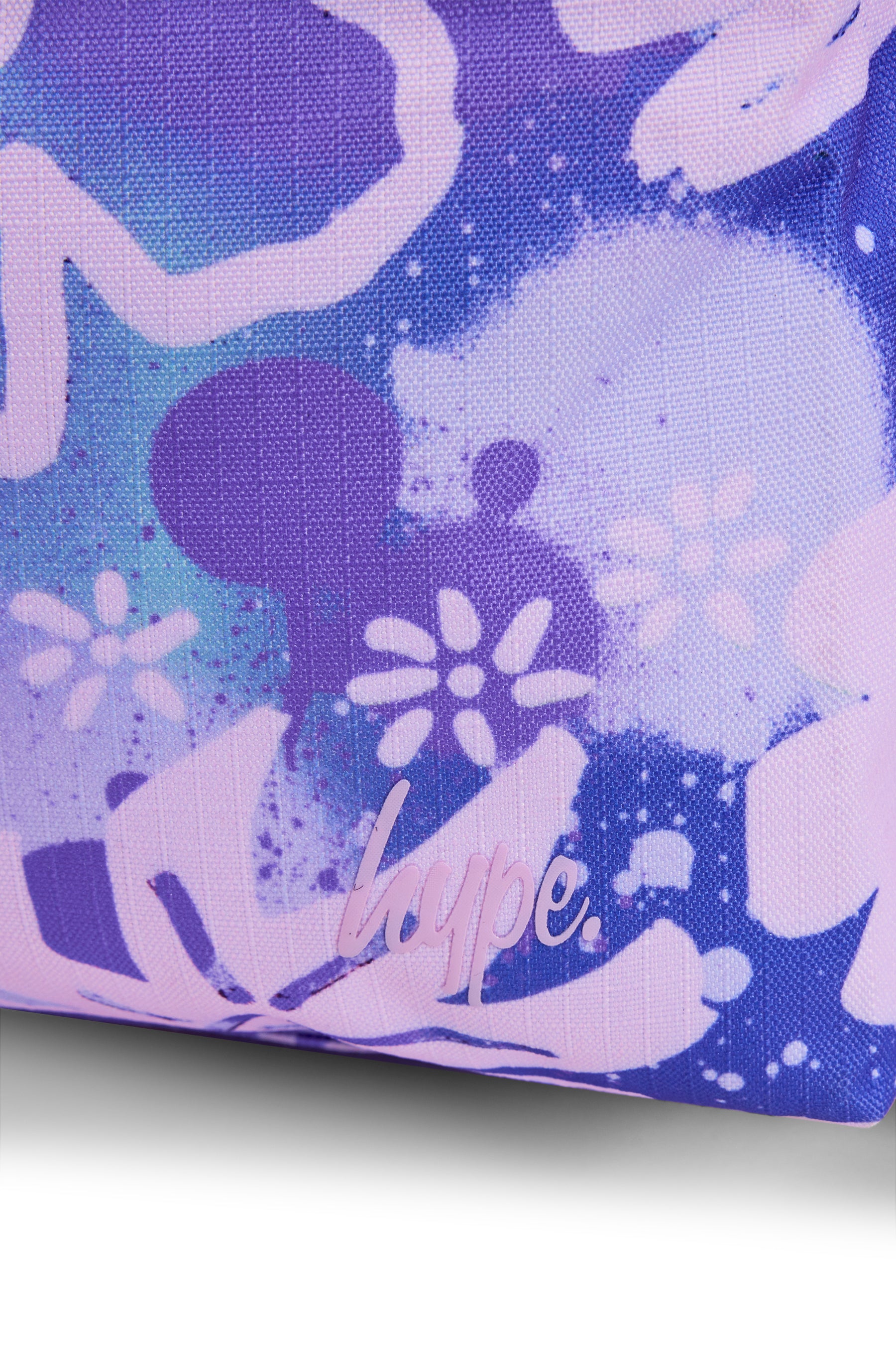 Backpack Iconic Purple Floral Doodle