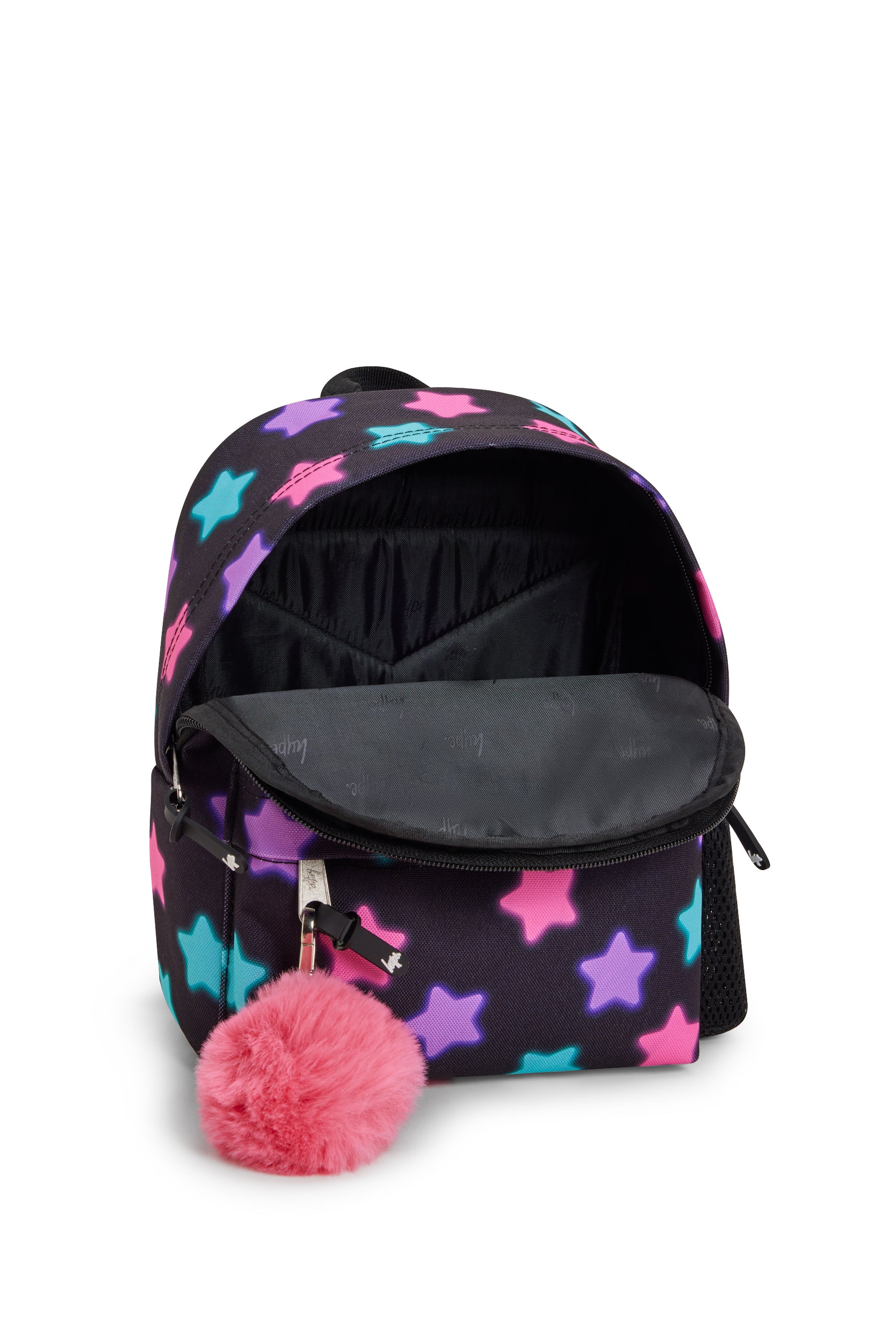 BLACK STAR GLOW MINI BACKPACK