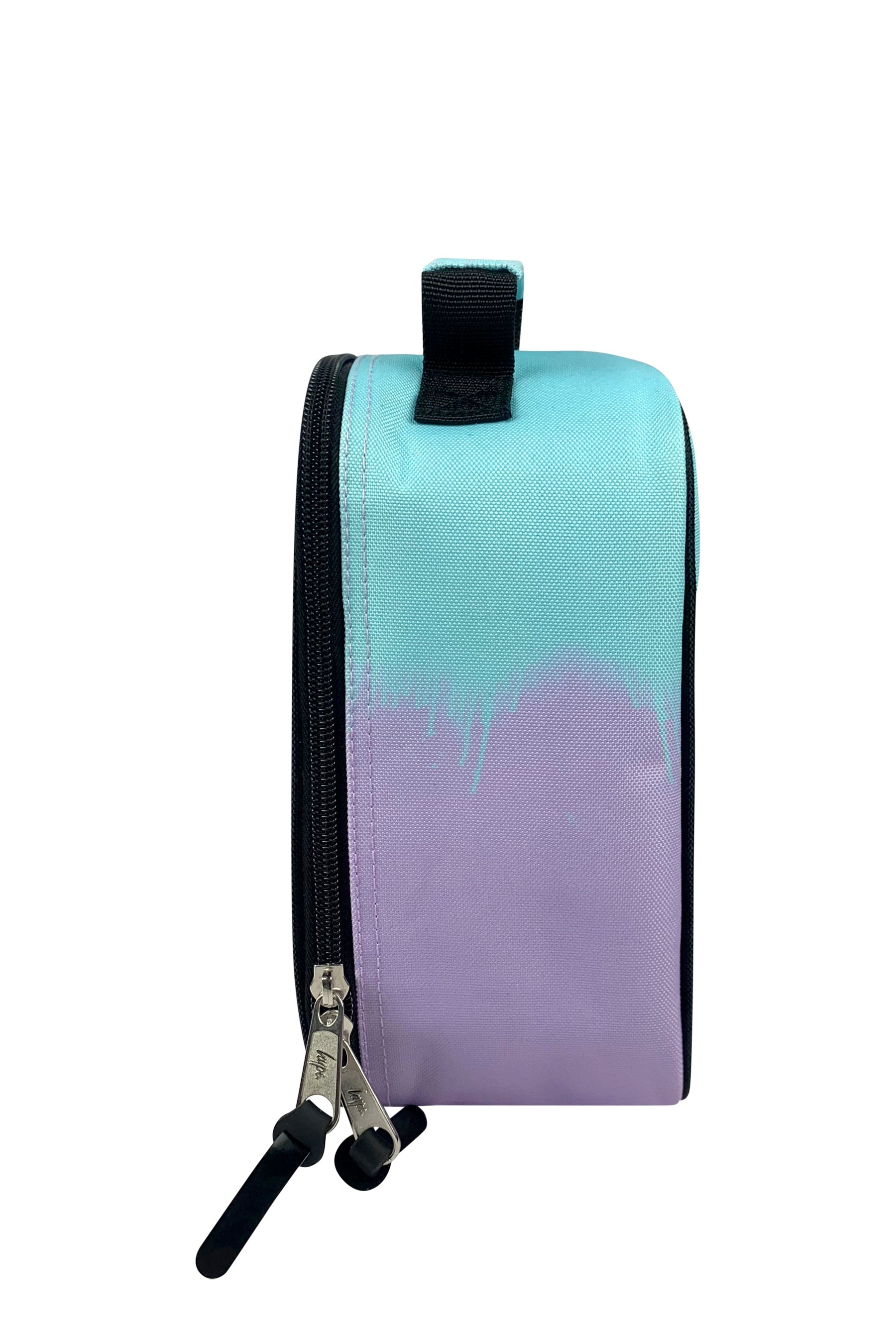 Insulated Lunch Bag - Lilac & Teal Drips
