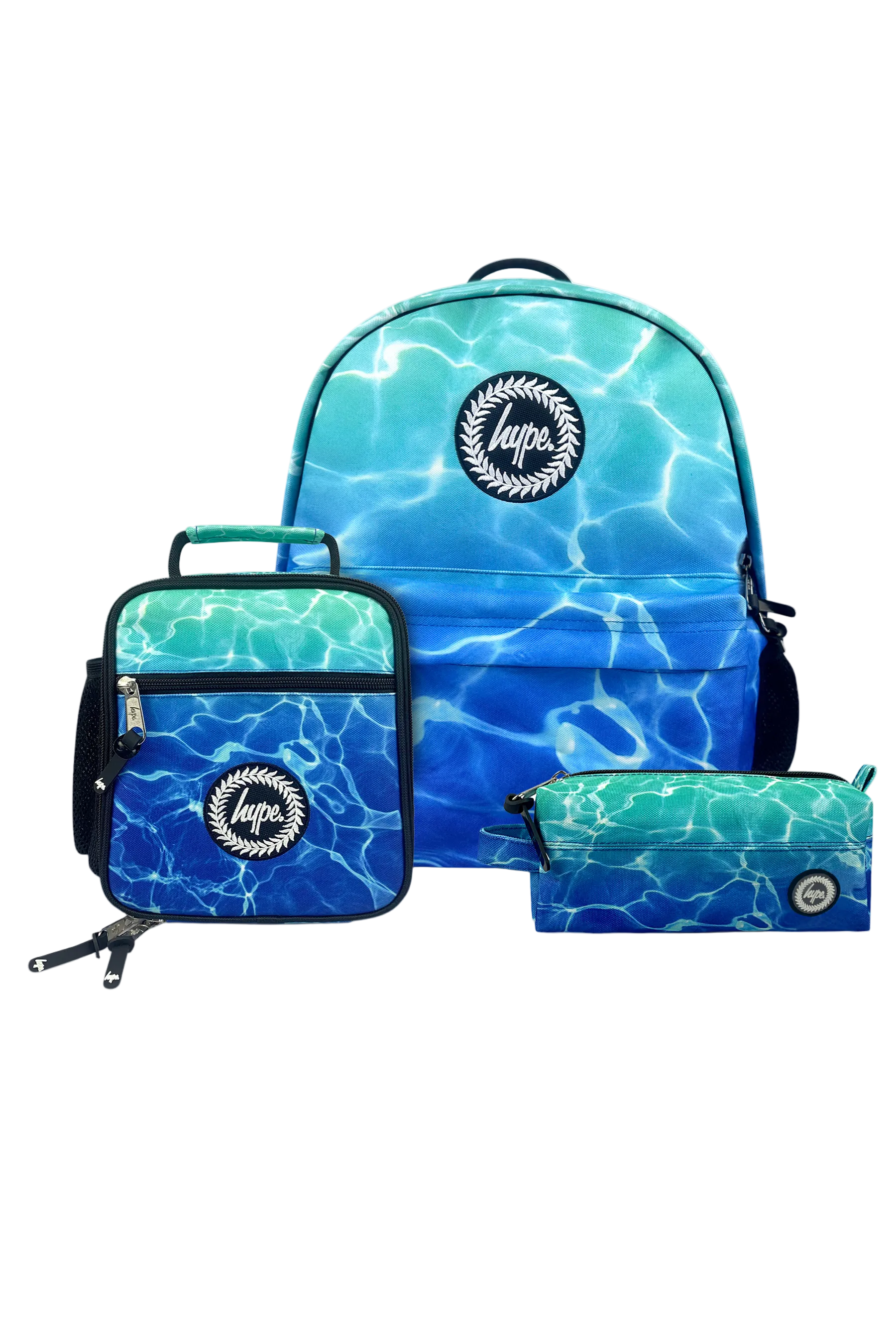 Hype Pool Fade boys' school bag set — bold design for school in UAE