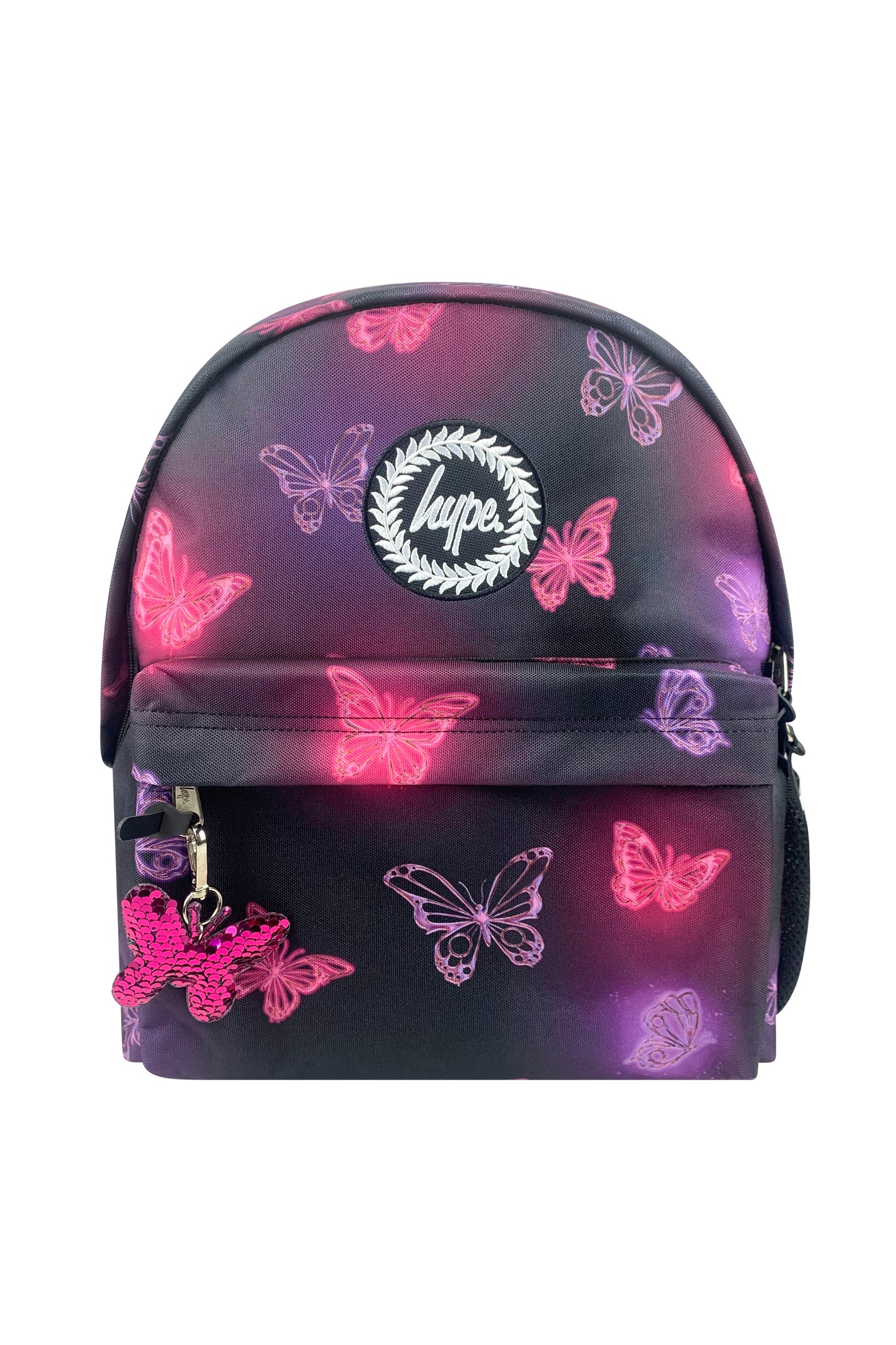 Iconic Backpack Pink & Purple Glow Butterfly Set of 3