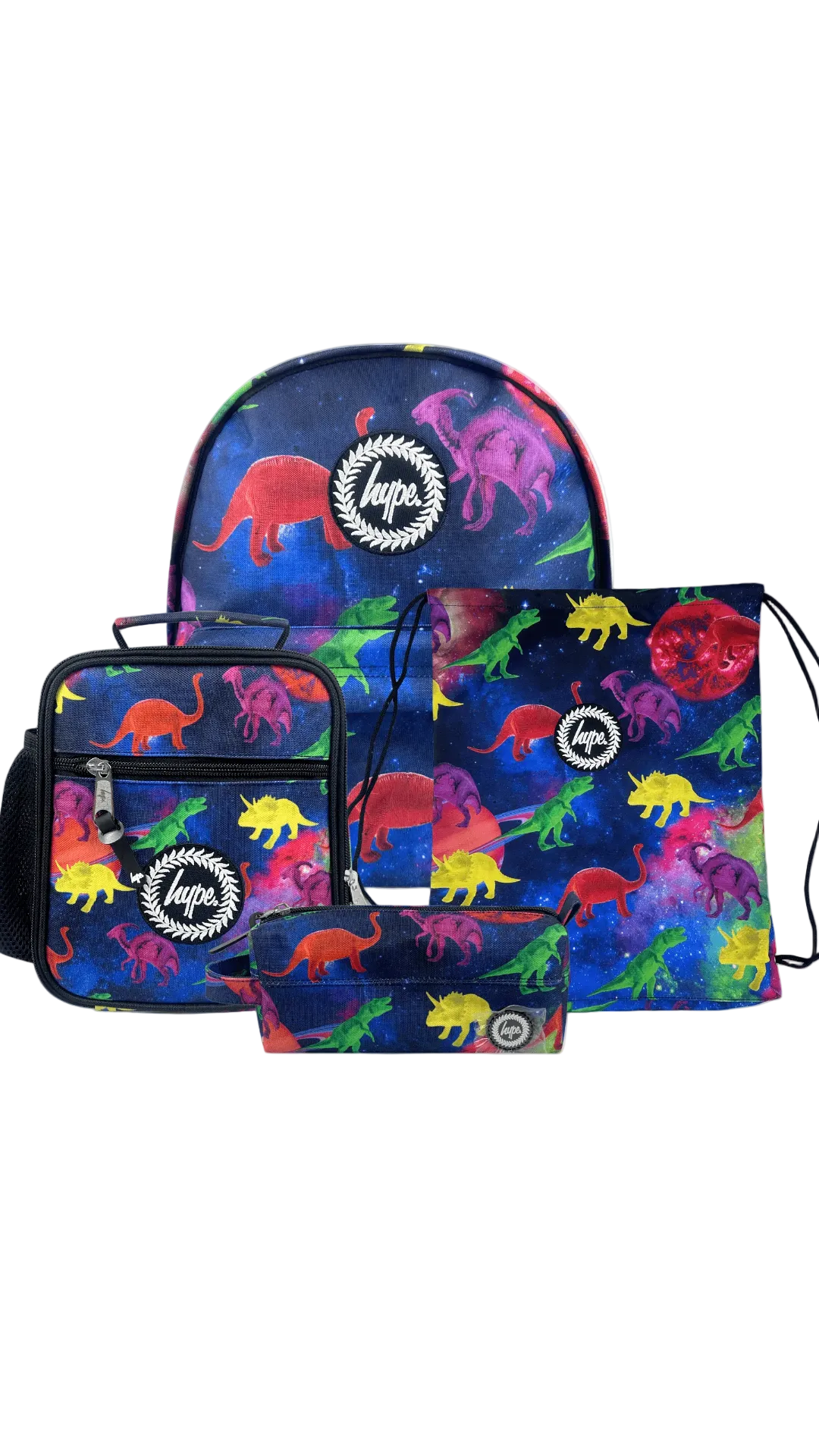 Backpack Iconic Set of 4 Space Dinosaurs
