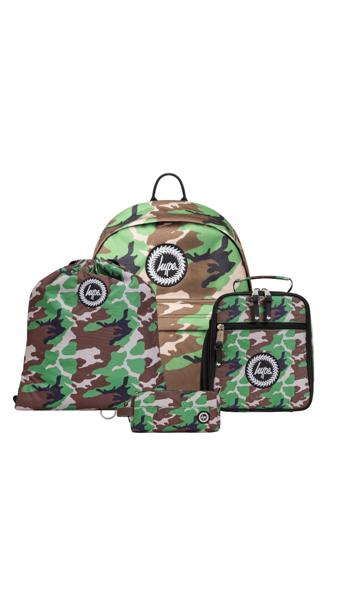 Backpack Iconic Set of 4 Camo Crest