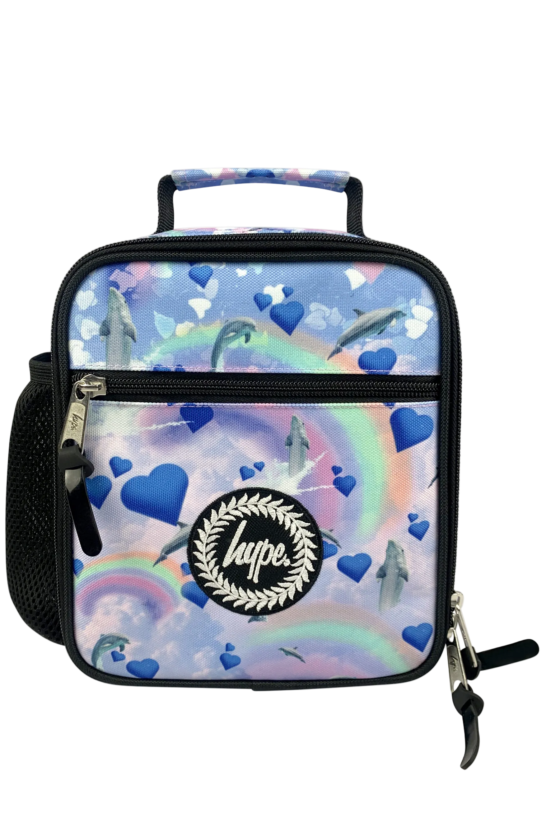 Lunch Bag Insulated Rainbow Dolphins