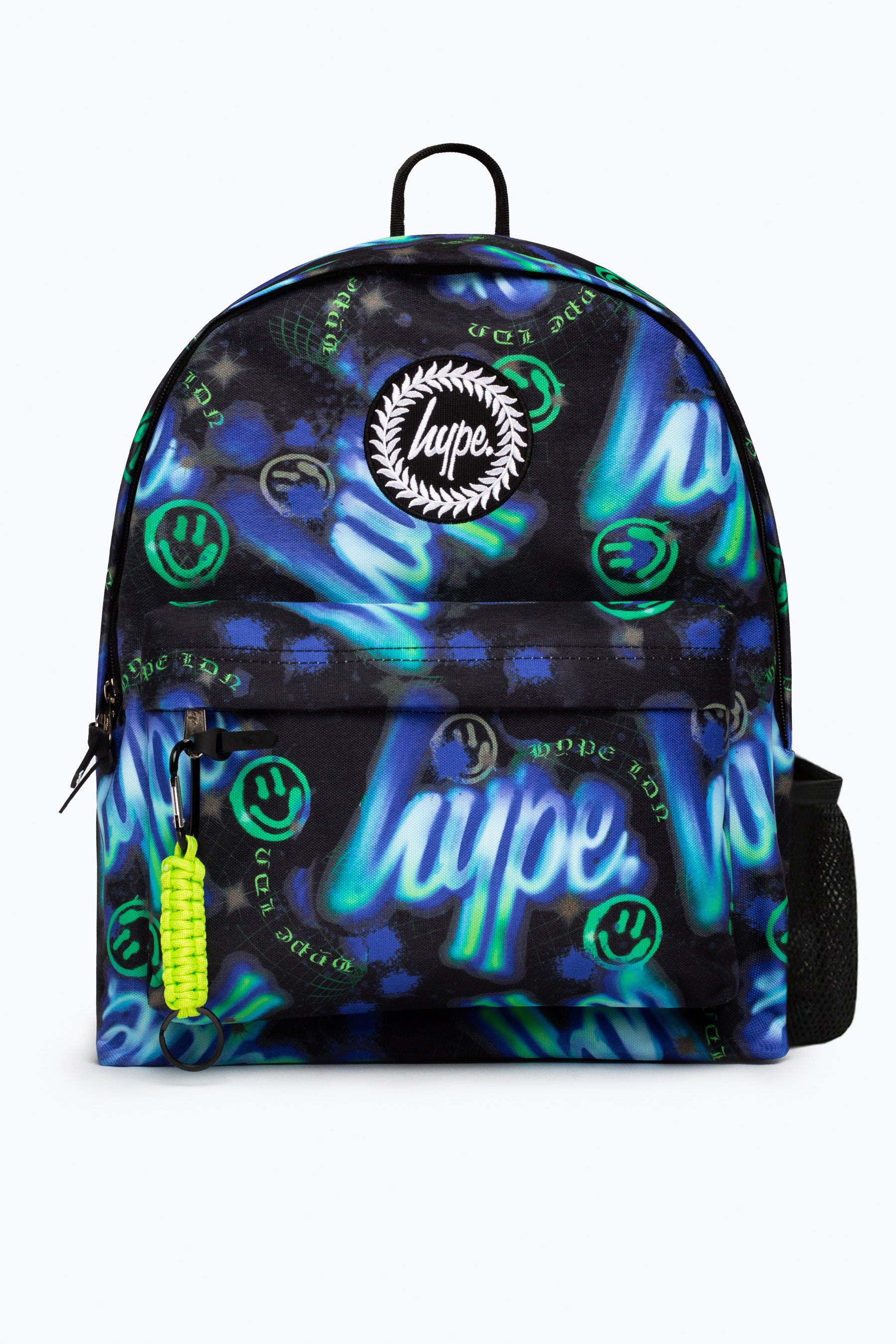 Backpack Iconic Blue & Green Electric Smile