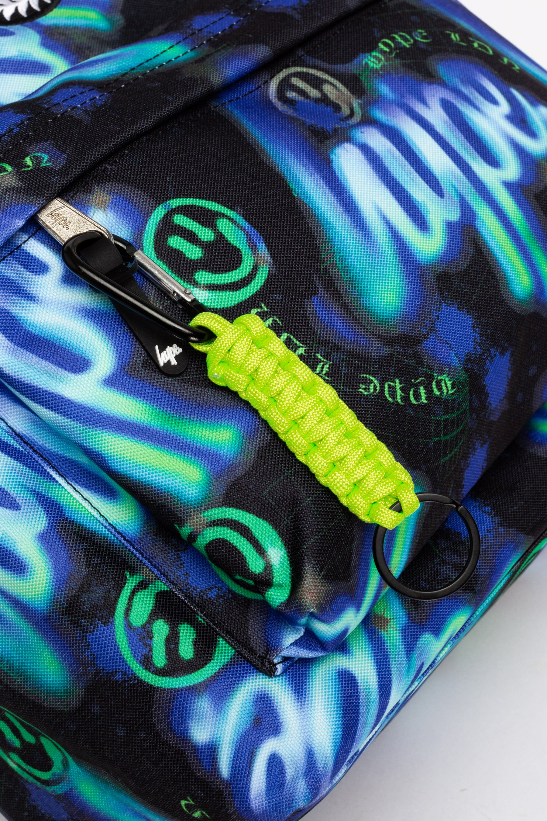 Backpack Iconic Blue & Green Electric Smile