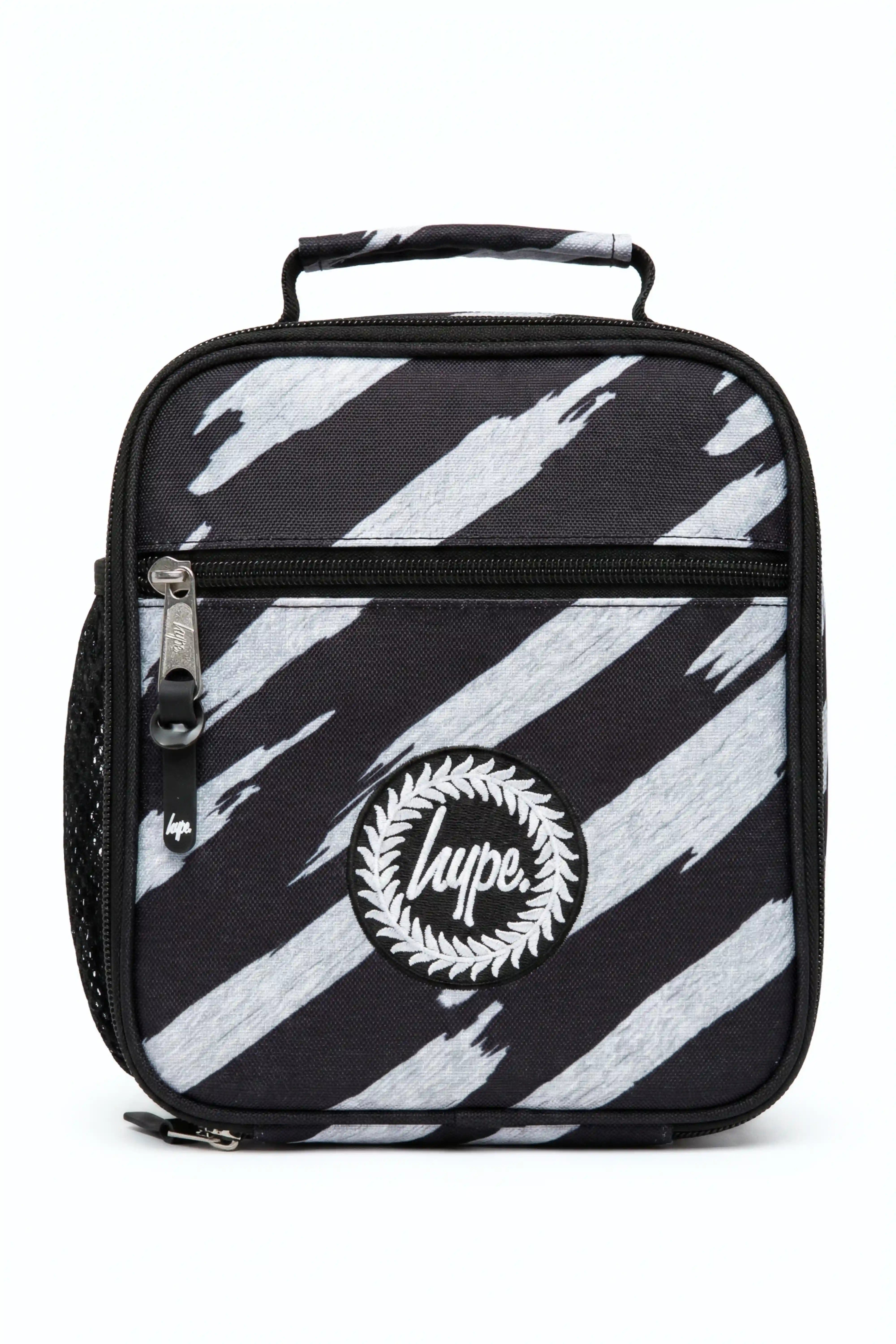 BLACK ANGLES LUNCH BAG