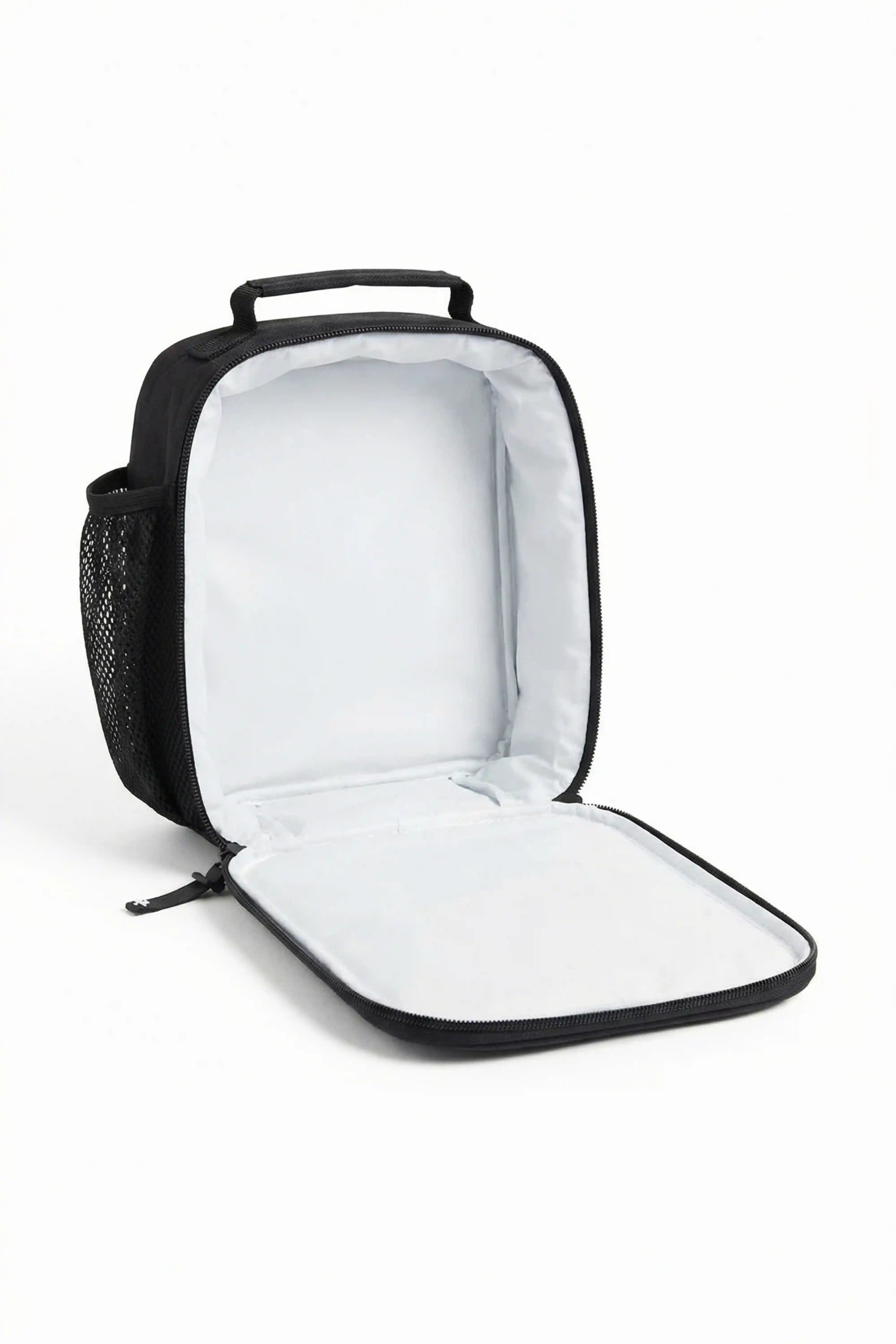 BLACK ANGLES LUNCH BAG
