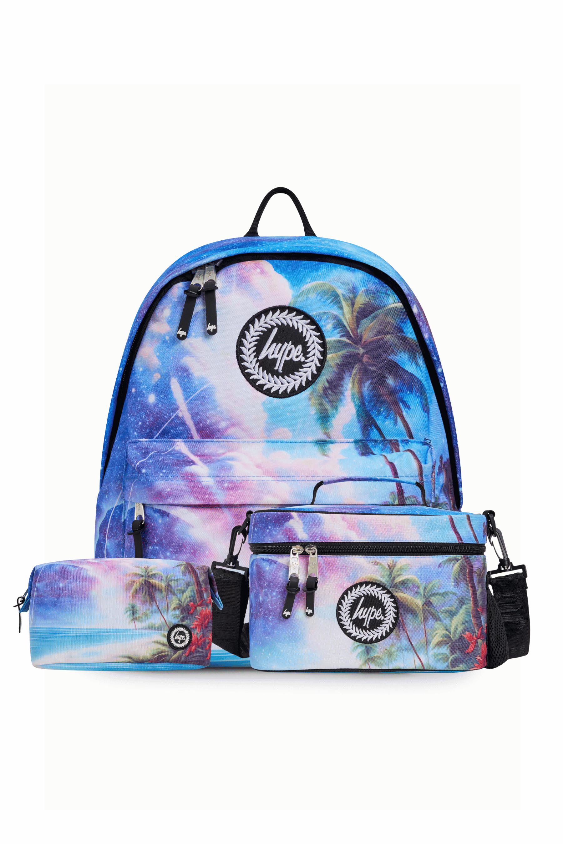 Backpack Iconic Set of 3 Tropic Space
