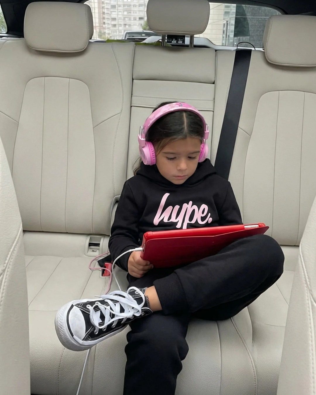 Hype Girls Black Incept Hoodie