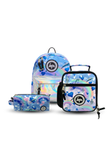Hype Mini Rainbow Dolphins mini backpack set — bold design for school in UAE