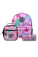 Hype Pink Graffiti Stars girls' school bag set — bold design for school in UAE