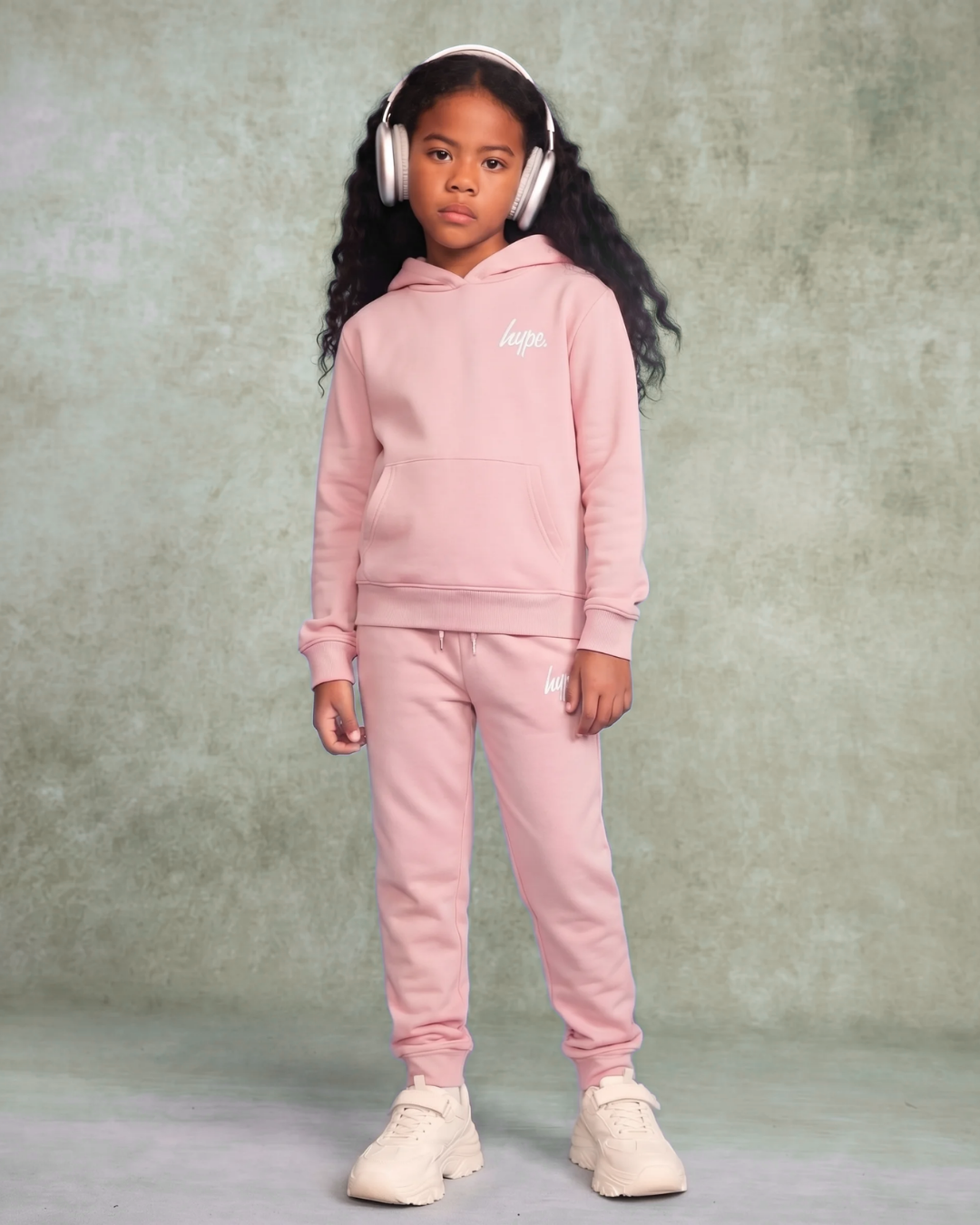 Hype Girls Pink Incept Joggers