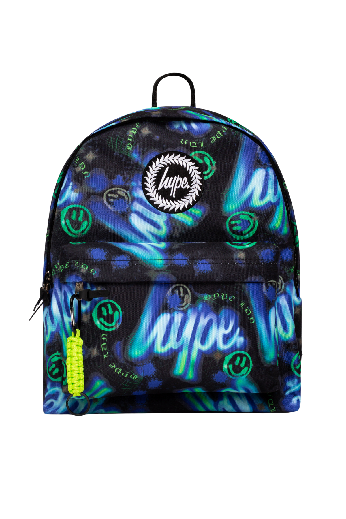 Hype Electric Smile school bag set front view — vibrant print and durable build