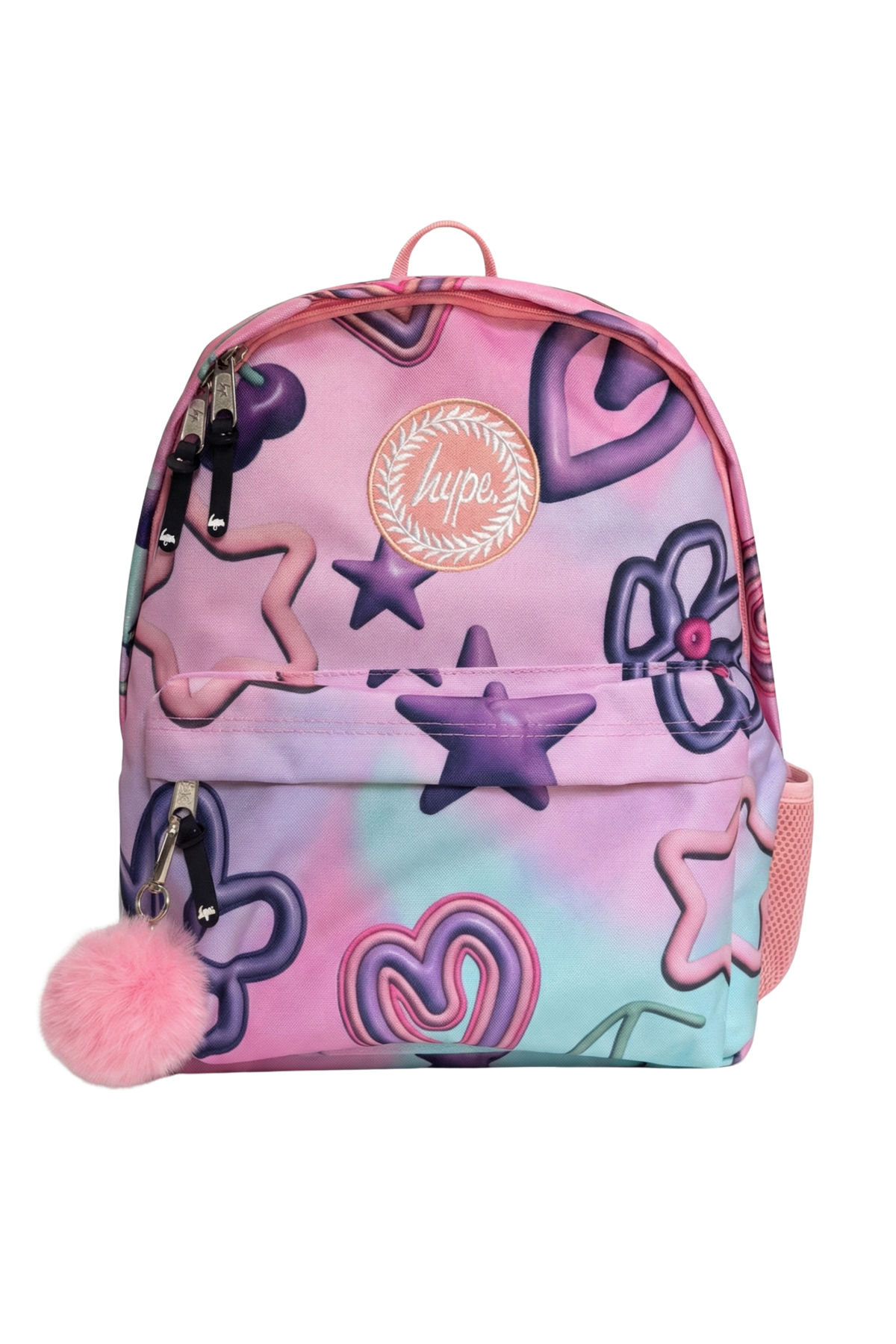 Hype Pastel Toy Chest school bag set front view — vibrant print and durable build
