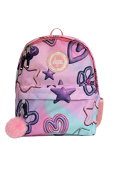 Hype Pastel Toy Chest school bag set front view — vibrant print and durable build