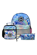Backpack Iconic Set of 3 Rainbow Dolphins