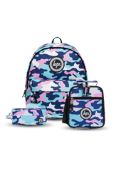 Hype Evie Camo school bag set — bold design for school in UAE