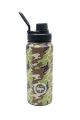Hype Camo Crest insulated water bottle — bold design for school in UAE