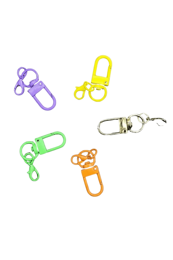 Mini Charm Keyrings 2, Set of 5