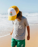 Hype Unisex Essence Grey T-Shirt — teen streetwear UAE