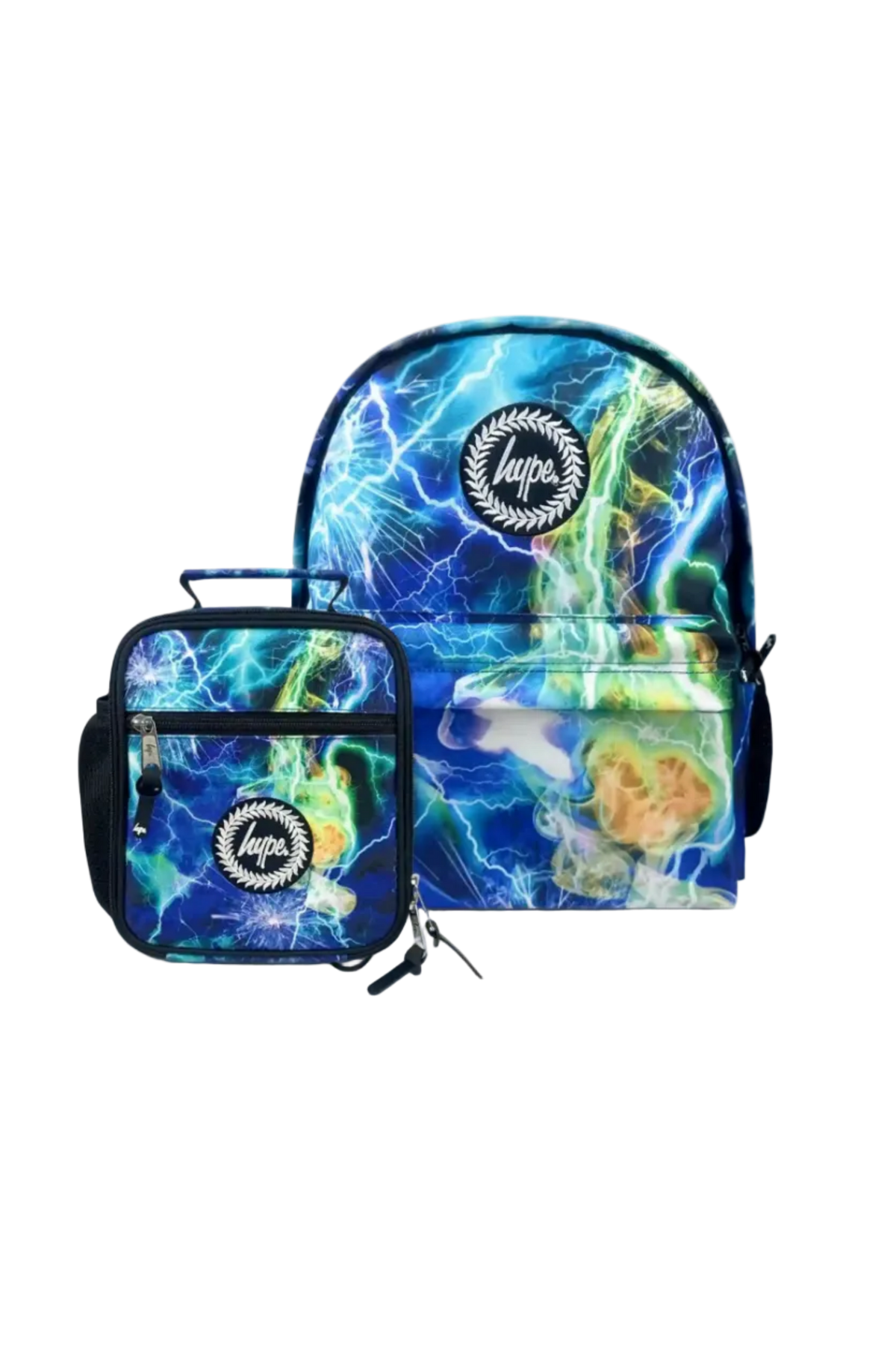 Hype Lightning Storm boys' school bag set — bold design for school in UAE