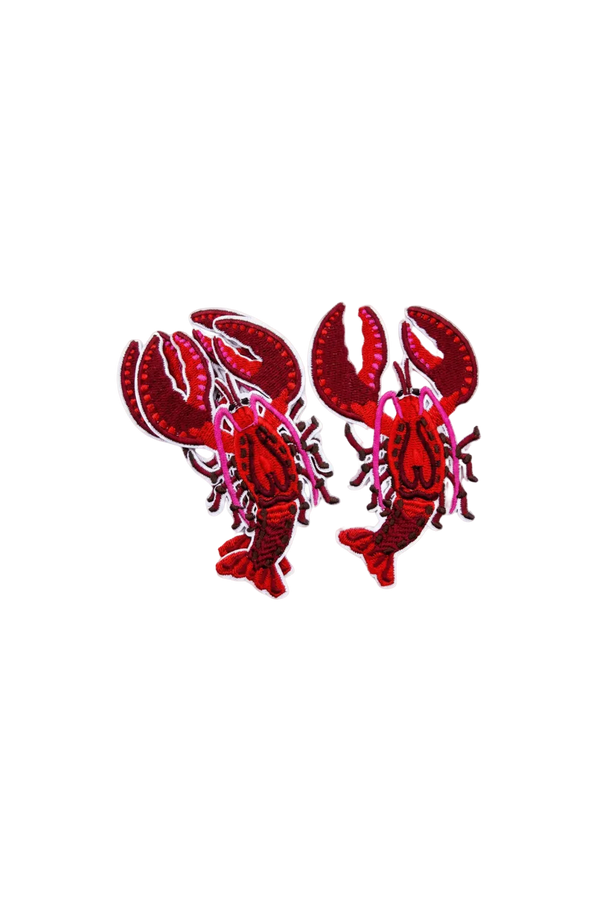 Sea Creature Iron-On Patches, Set of 3