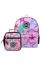 Hype Pink Graffiti Stars girls' school bag set — bold design for school in UAE