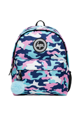 Backpack Iconic Pink & Blue Evie Camo