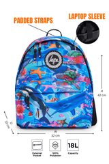 Hype Sea Life backpack — additional view, trendy school accessory UAE