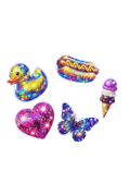 Disco Sparkle Sticker Pack, Set of 5