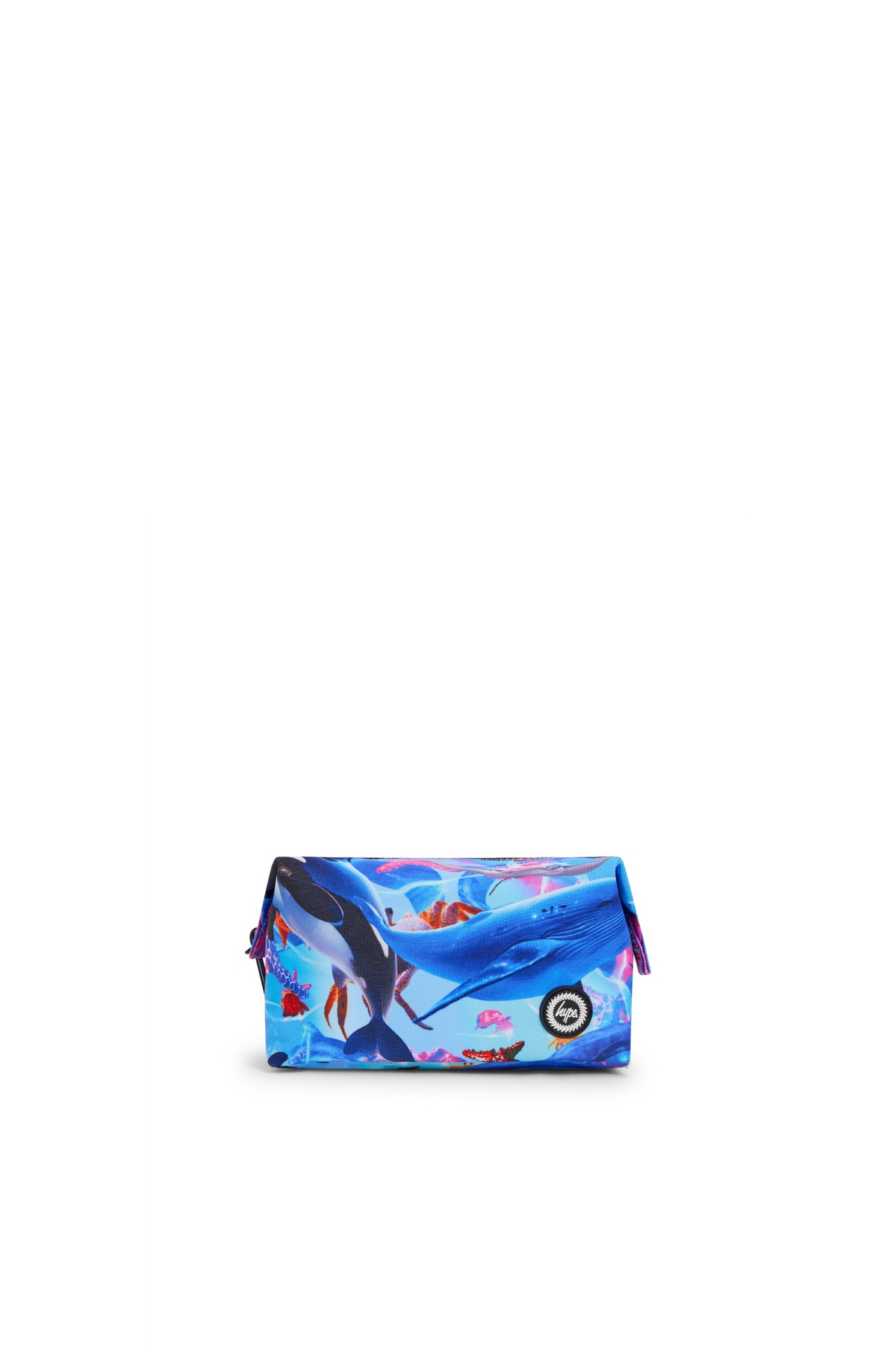 Hype Sea Life school bag set — layout showing all pockets and design details