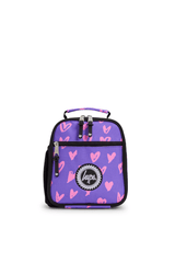 Hype Purple & Pink Scribble Heart school accessory front view — vibrant print and durable build