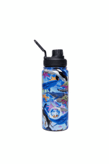 Hype Sea Life school bag set — open showing insulated interior and compartments