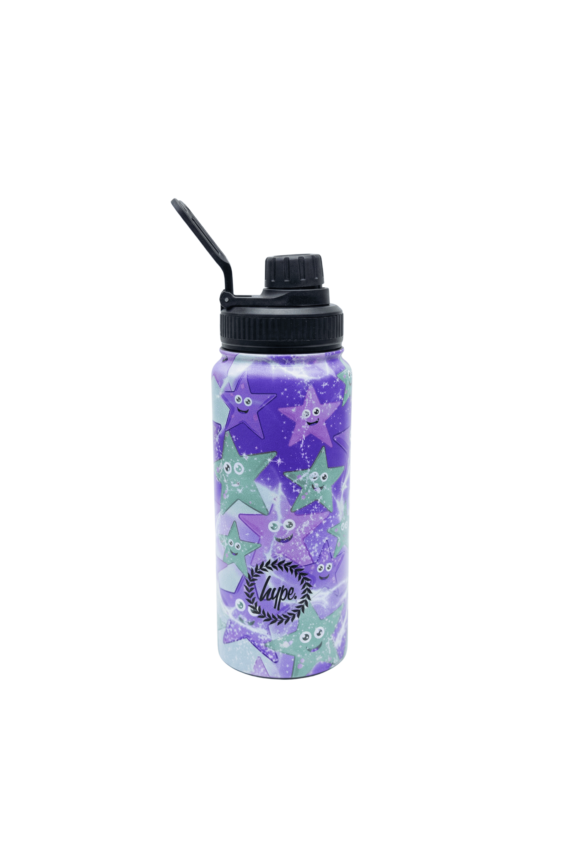 Hype Purple & Green Starfish school accessory — detail view of print and material quality